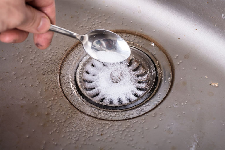 get rid of bathroom sink odor